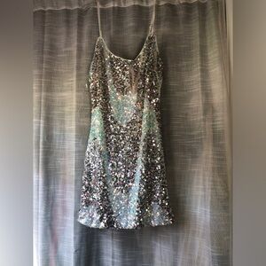 XL sequin party dress